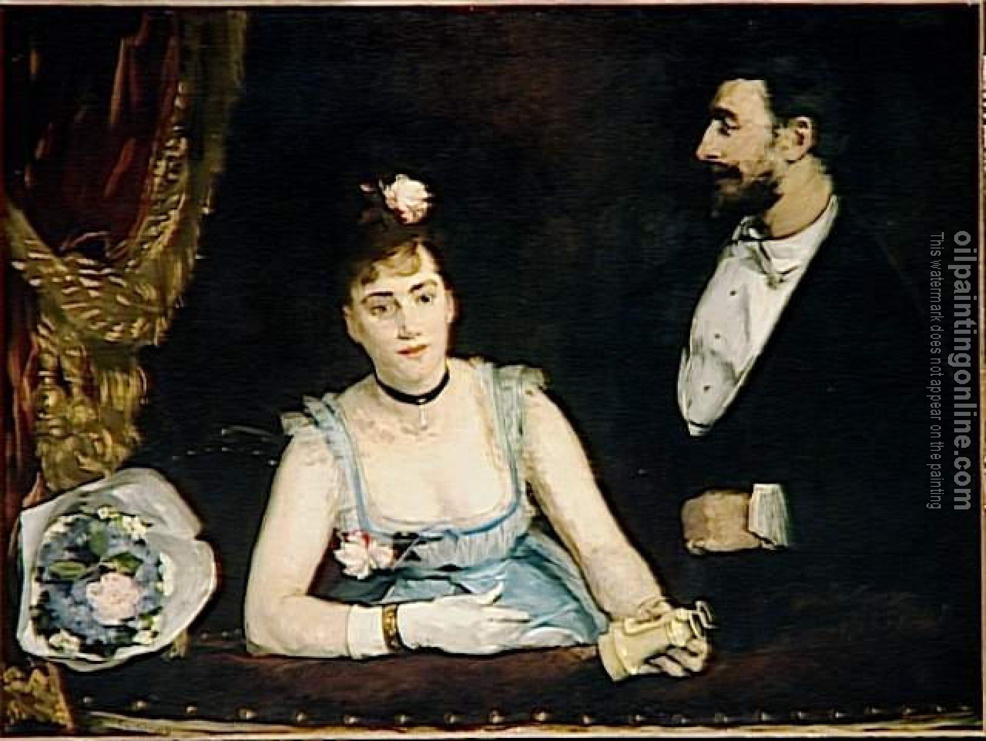 Gonzales, Eva - Une loge aux Italiens